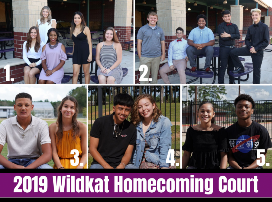 1. Queen nominees are seniors Carson Bond, Grace Hoegemeyer, Ajee Demmings, Yaremith Acuna and Kailee Tedder. 2. Candidates for king are seniors Jeremy Harper, Blaine Muniga, Eric Gilbert, Brayan Rodriguez and Hayden Feist. 3. Juniors Landon Parsley and Bailey Chapman are duke and duchess for the class of 2021. 4. For the sophomore duchess and duke, the class of 2022 chose Kylie Santore and Alex Ochoa. 5. Freshmen elected Carika Fowler and Devon Lovelady as duchess and duke.