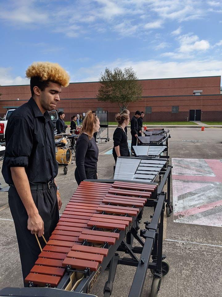 Band competes with new percussion group – The Voice of the Wildkats