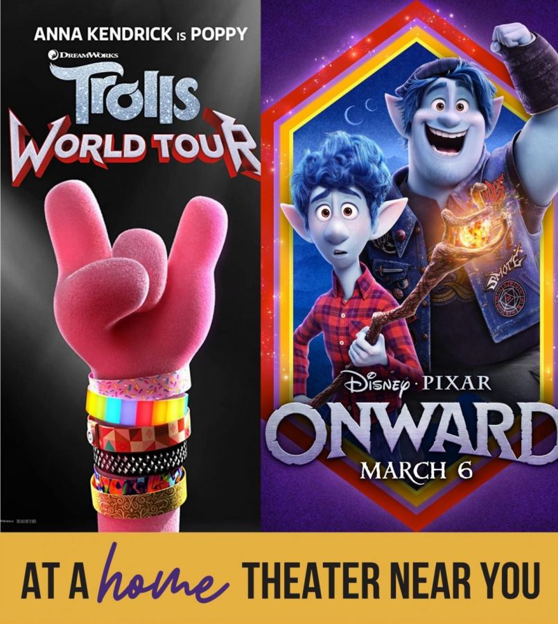 Many new movies are available for streaming and download early. Some of these movies include: Trolls World Tour, Sonic the Hedgehog, and Onward.
