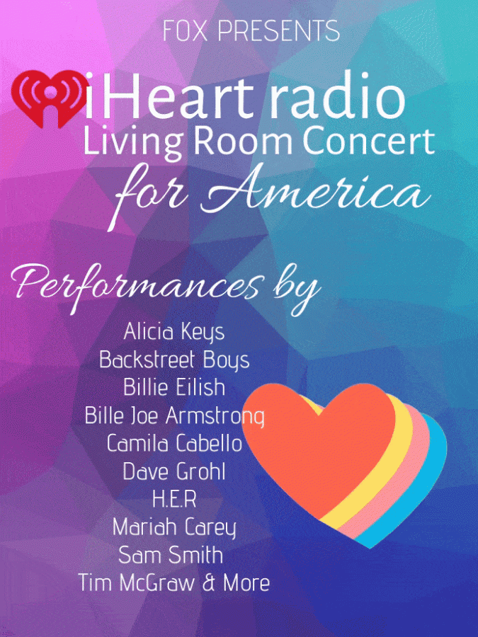 On Sunday, March 29th, Fox presented a concert for America. more info can be found on https://www.iheart.com/