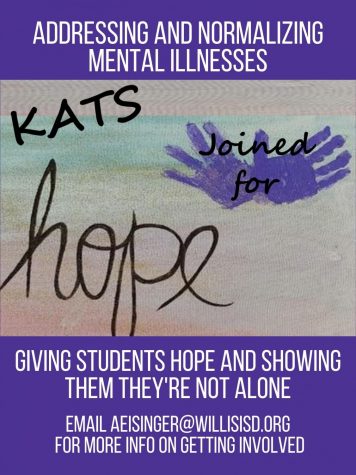 KATS JOINED FOR HOPE. A new club on campus hopes to saves lives and bring hope to students who are going through tough times. 