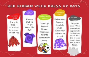 DRESS UP DAYS. Red Ribbon Week was founded in 1985 in honor of fallen Drug Enforcement Administration special agent, Enrique Camerena. When he was investigating some drug traffickers in Mexico, he was brutally murdered by the suspects. In order to honor him after he died, people started to wear red ribbons. 