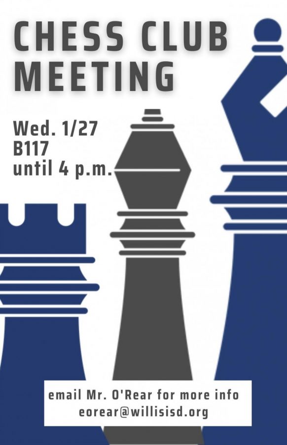 CHECKMATE. The Chess Club meets Wednesdays after school, during academy time