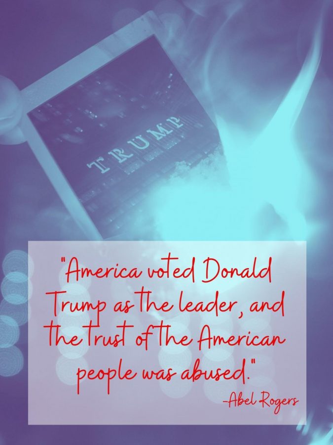 ABUSE OF POWER. America voted Donald Trump as the leader, and the trust of the American people was abused.