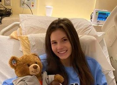#RISE UP. A GoFund Me has been set up for sophomore Mazzy Heyer and her family. Heyer has recently been diagnosed with AVM and will have surgery today. 