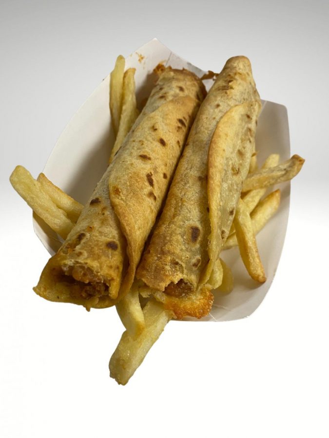 NEW OPTIONS. Taquitos are just one of the new items being offered in the cafeteria. They are available on Thursday. 