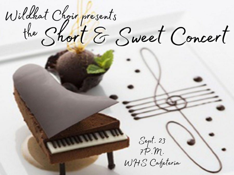 SONGS AND SNACKS. Choir is holding a concert tomorrow in the cafeteria at 7 P.M. 