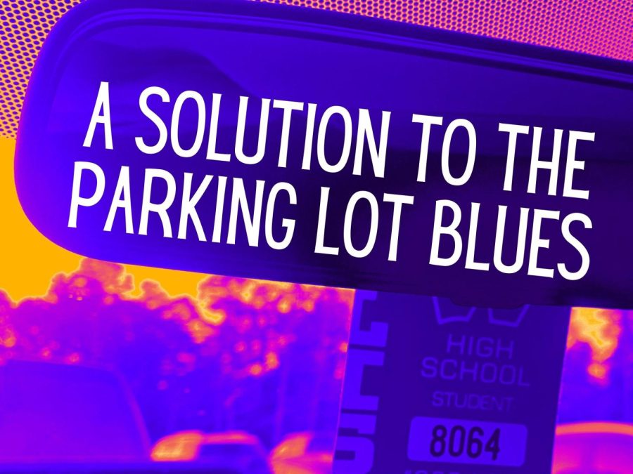 PARKING LOT WOES. More drivers and students with no parking pass are causing parking problems and tardy issues. 