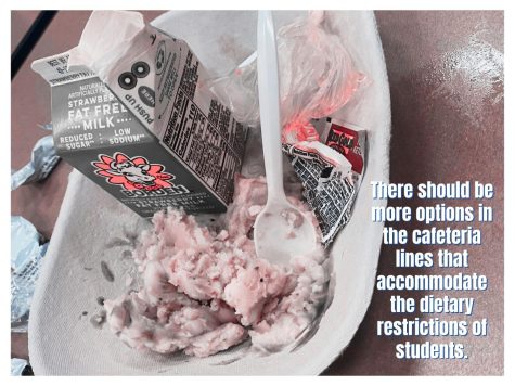 Cafeteria should include more options for students with food sensitivities