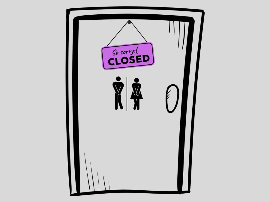SORRY WE ARE CLOSED. Due to an effort to increase safety, bathrooms on the first and third floor are closed during classes.
