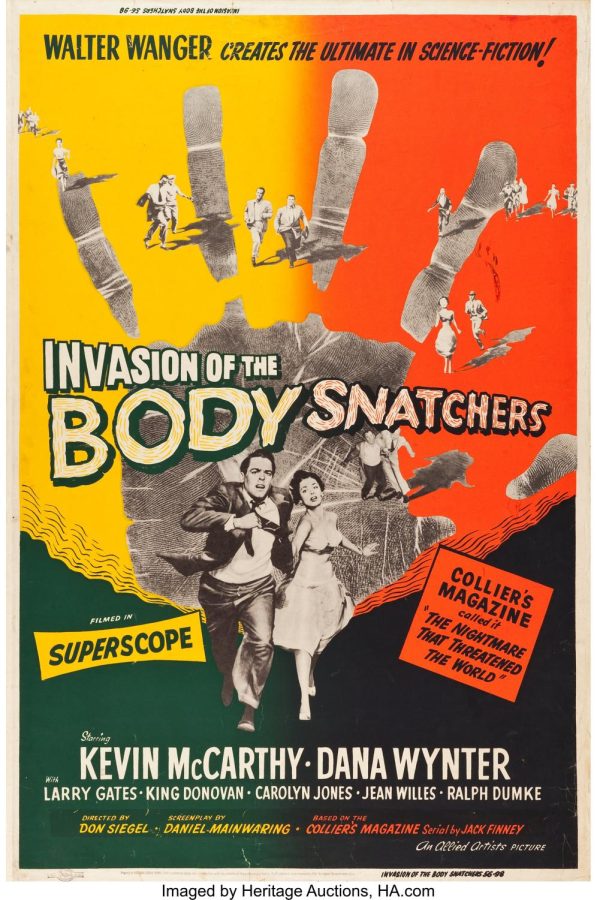 BODY+SNATCHERS.+This+classic+1956+horror+film+is+considered+one+of+the+most+influential+Sci-Fi+films+of+all+time+stars+Kevin+McCarthy+as+a+doctor+in+a+small+California+town+whose+patients+accuse+their+loved+ones+of+being+extra-terrestrials.