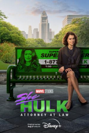 SHE-HULK ATTORNEY AT LAW. The new Marvel television hit Disney+ in August. As the series wraps up its first season, it is receiving mixed reviews. 