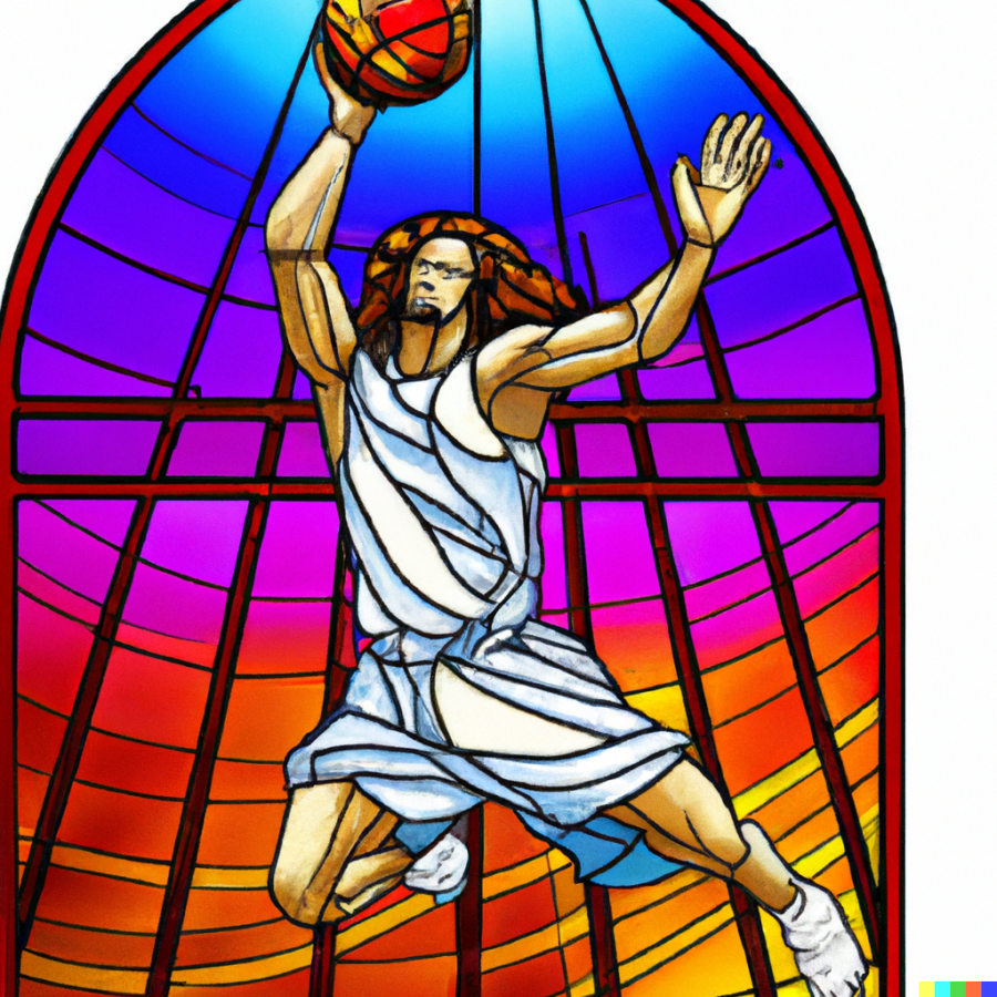 DALL%C2%B7E+2022-10-26+09.44.16+-+jesus+playing+basketball%2C+stained+glass
