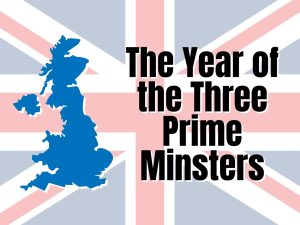 The year of 3 prime ministers