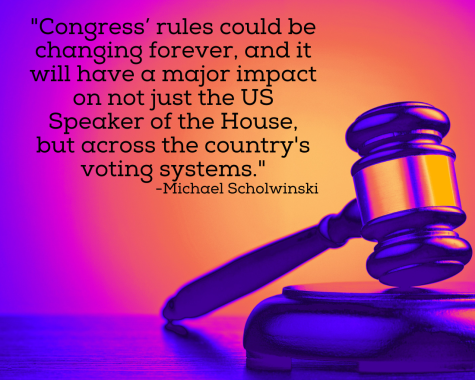 NEW SPEAKER. After an unusually long election for Speaker of the House, Congress could be changing. 