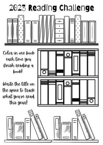 2023 Reading Challenge. Print off the bookshelf to track your reading this year.