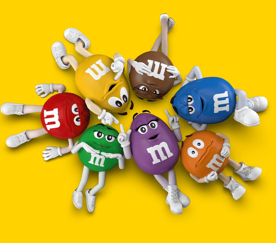 THEYRE BACK. After a small break, the M&M spokescandies are back. A controversy over their new looks caused the company to retire the popular spokescandies until their rerelaese on Super Bowl Sunday. 