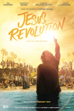 REVOLUTION. Based on a true story of faith and healing, Jesus Revolution tells the tale of a group of people looking for answers and finding their faith. 