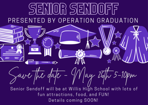 A BOX FULL OF FUN. Taking place on May 26, only a few days before graduation, Senior Sendoff will offer Seniors to create more high school memories with each other. The event will be filled with fun games, prizes and food.