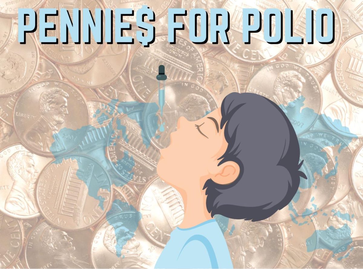 EVERY CENT COUNTS. Working with Rotary International, Interact is collecting pennies to eradicate polio. 