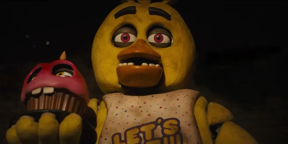 Good Stuff Five Nights At Freddy's FNAF Chica Plush 6” Let's Eat