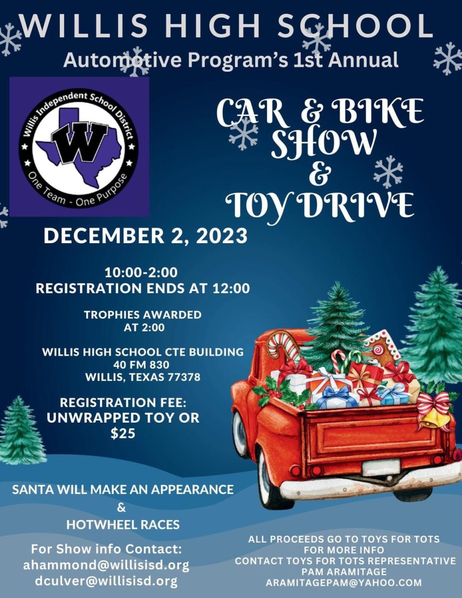 TIS+THE+SEASON.+WHSs+first+car+and+bike+show+will+happen+Dec.+2.+All+dentations+and+entry+fees+will+benefit+local+Toys+for+Tots.+
