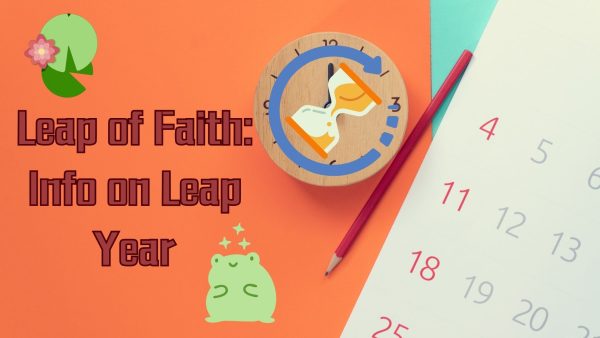 Leaping into the day. Graphic about leap years strange traits.