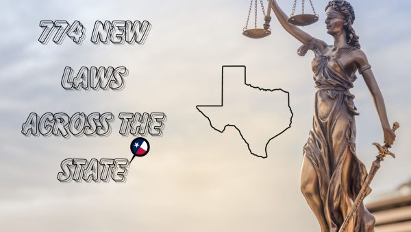 Updating the book. Image representing the many new or rewritten laws in Texas.