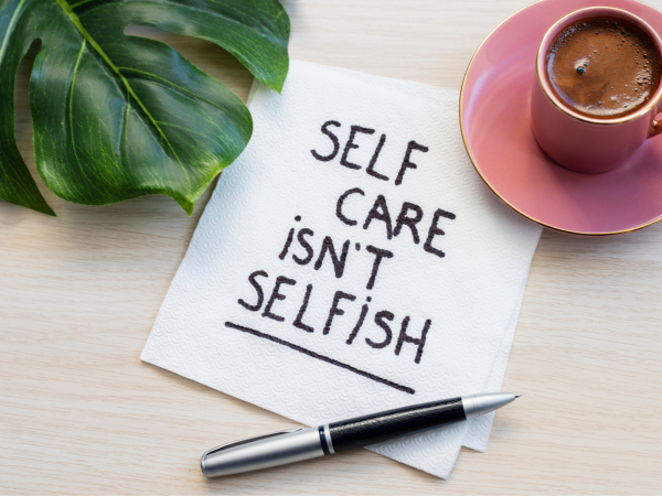 SELF CARE ISNT SELFISH. April 5 is Self Care Day. Take time to spoil yourself. 