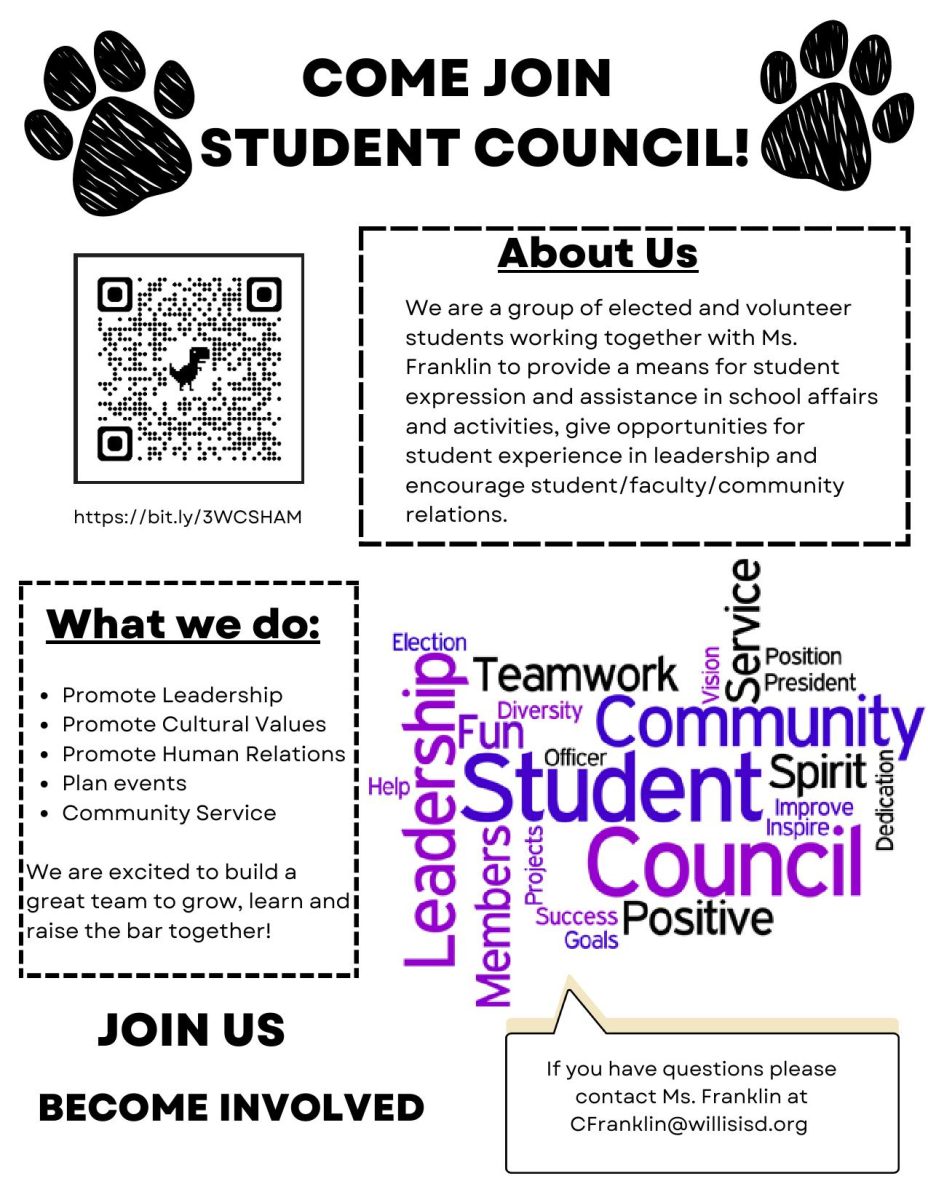 JOIN STUCO. Become more involved in WHS. STUCO is looking for new members who want to make WHS a better place.