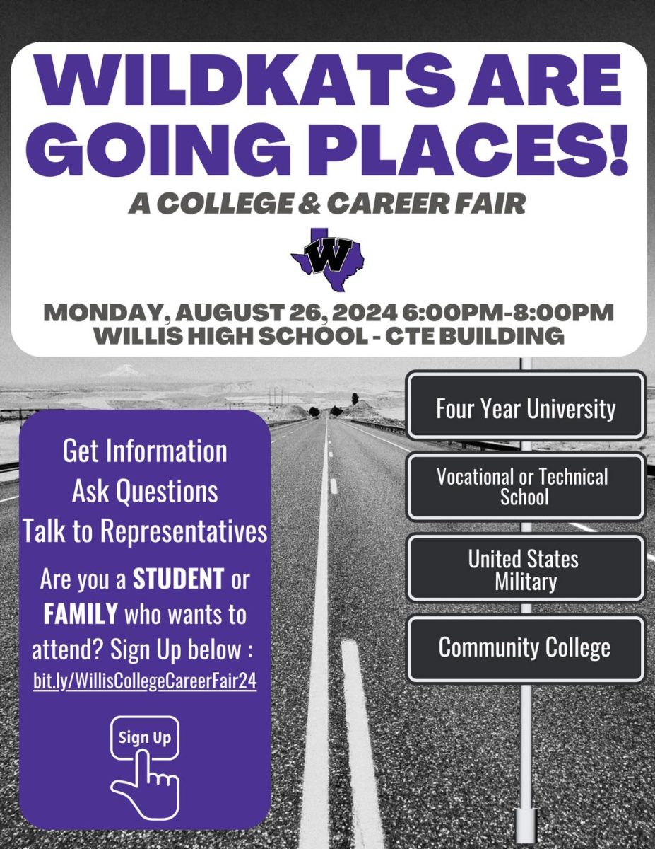 COLLEGE NIGHT. The halls of the CTE building will be filled with options for Wildkats after graduation. The event is free to attend.