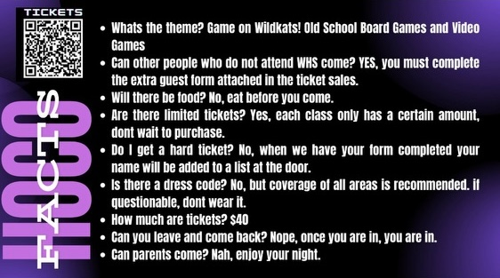 THE HOCO FACTS. WHS cheer released an FAQ to let students and parents know what to expect for this year's homecoming. The cheer team is responsible for planning the event and transforming the cafeteria into a beautiful dance floor. 