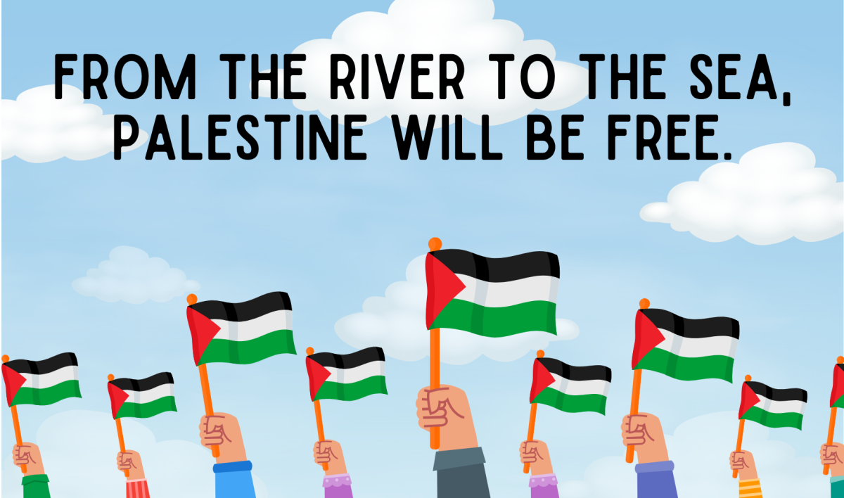 PALESTINE WILL BE FREE.  The phrase, “From the river to the sea, Palestine will be free,” is a call to end settler colonization; not just in Palestine, but globally. 