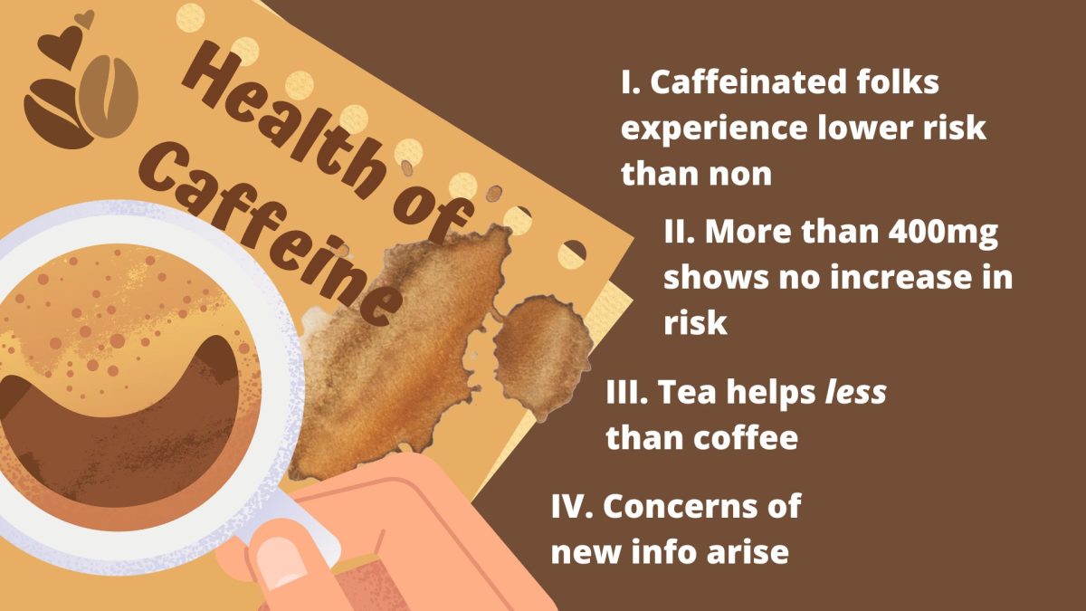 Caffeine lovers gain a win. New study released shows those who drink more caffeine experience more benefits than those who drink little. 