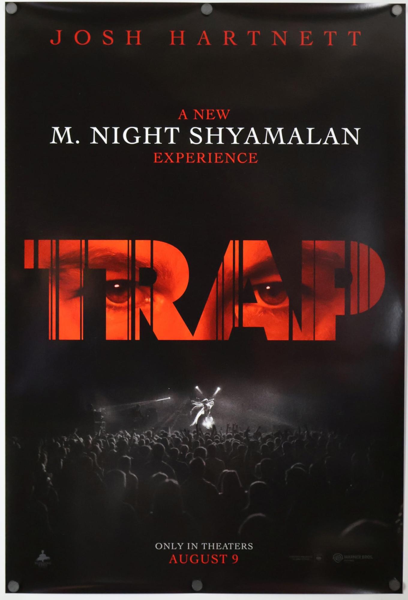 TRAPPED. A concert is the setting for an usual serial killer story in Trap. image courtesy of Blinding Edge Pictures