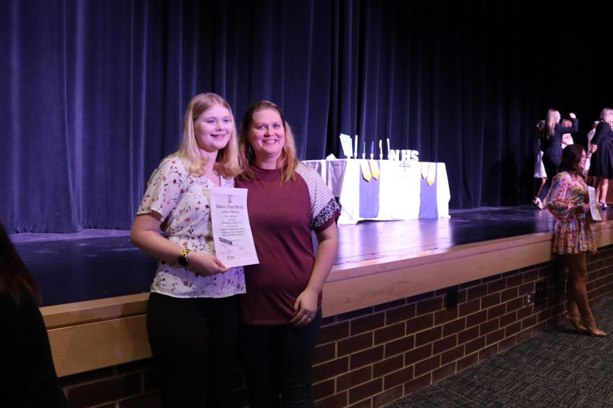 MATH MAGIC. Students who love math have an honor society just for all things math. Mu Alpha Theta combines with NHS to hold an induction each year.