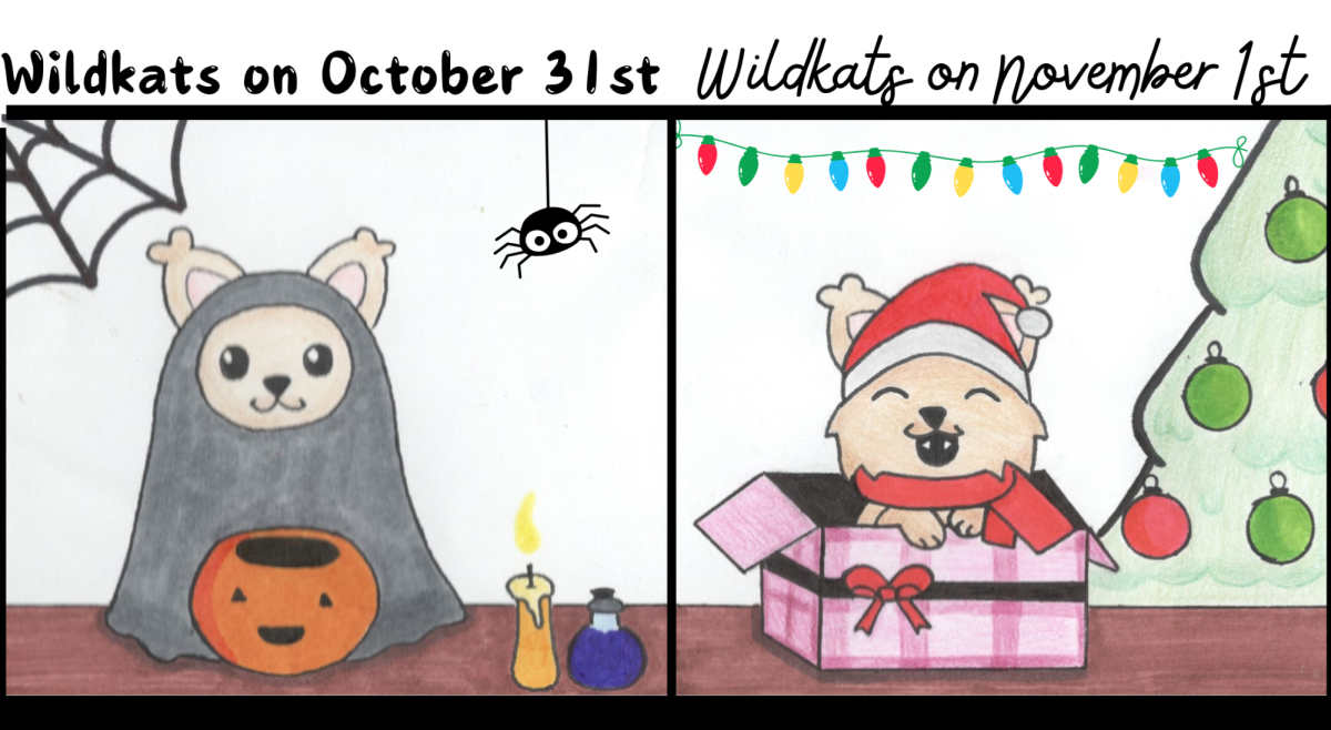 FROM BOO TO MERRY. With the excitement of the holiday season, many Wildkats forget the importance of Thanksgiving.