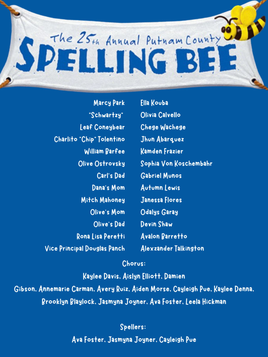 SPELLING BEE. The 2025 musical cast was announced after auditions and callbacks. 