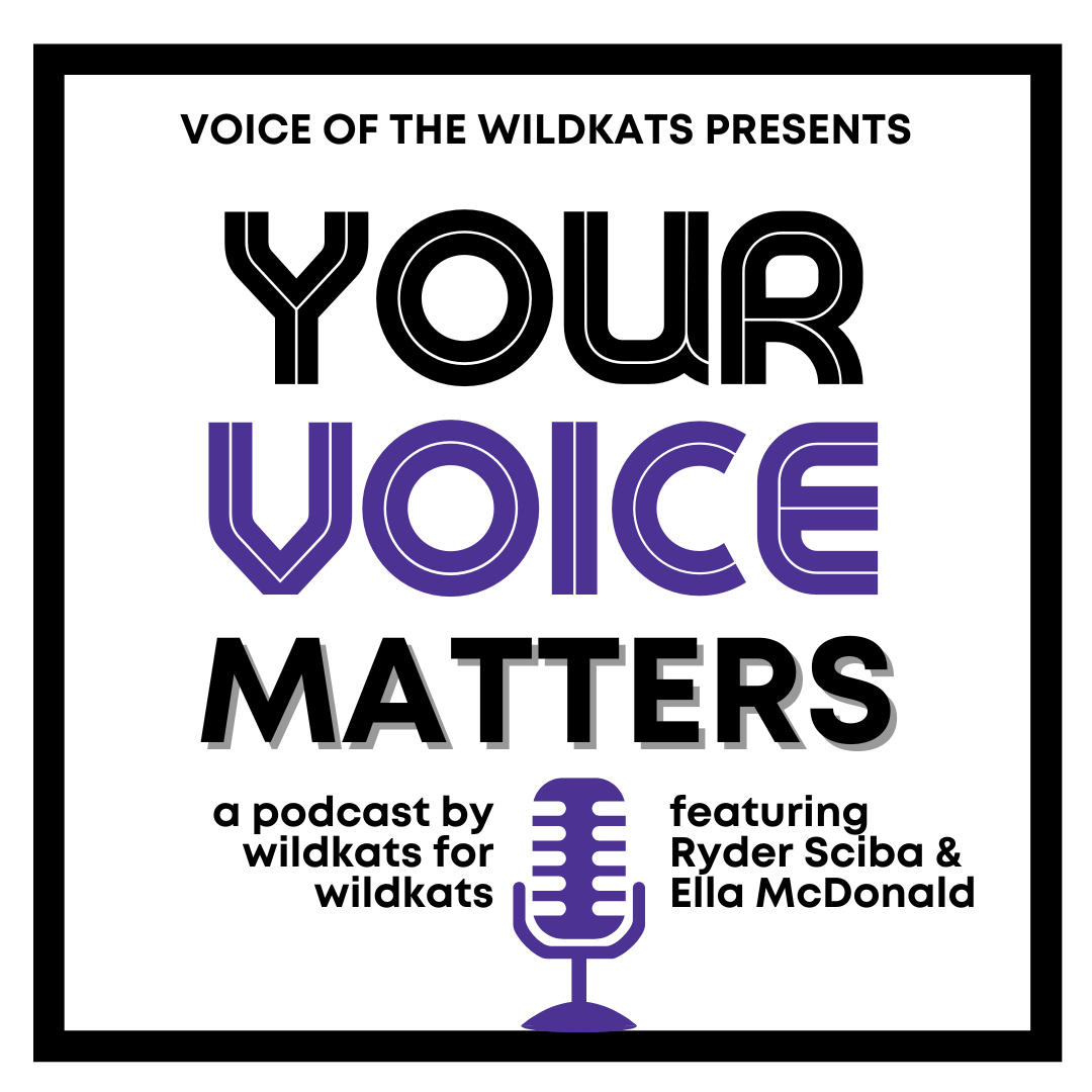 YOUR VOICE MATTERS. A podcast for Wildkats by Wildkats. 