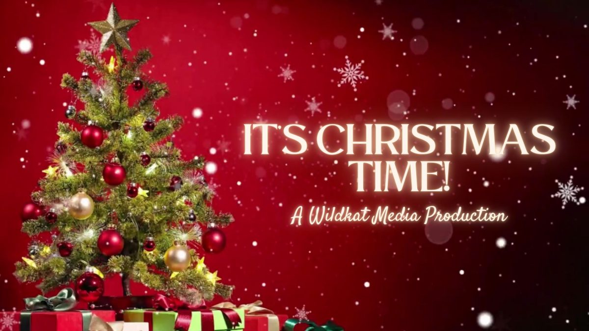 IT'S CHRISTMAS TIME. Santa interviews Wildkats about their Christmas wishes. 