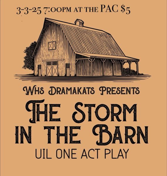 A STORM IS COMING. The One Act Play's public performance is Monday at 7 p.m. at the PAC. 