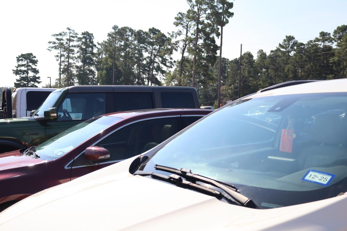 PARKING PROBLEMS. New lots came to WHS creating more and more traffic building up. Each and every parking spot is taken up by both students and staff. 