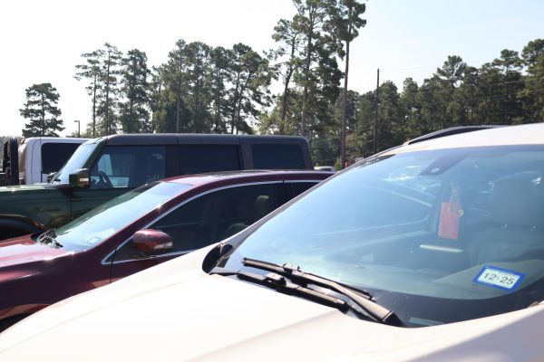 PARKING PROBLEMS. New lots came to WHS creating more and more traffic building up. Each and every parking spot is taken up by both students and staff. 