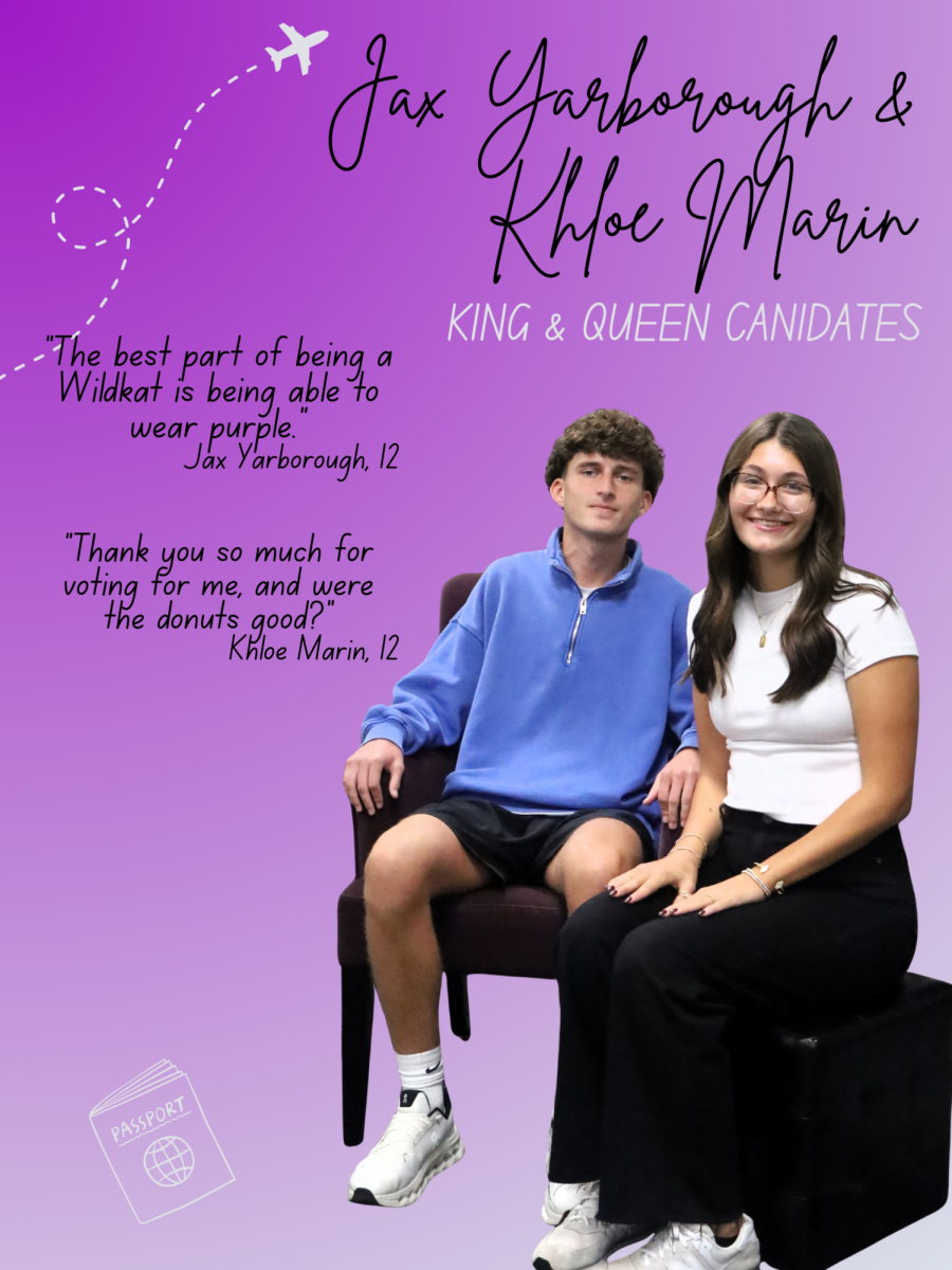 SENIOR KING AND QUEEN CANDIDATES