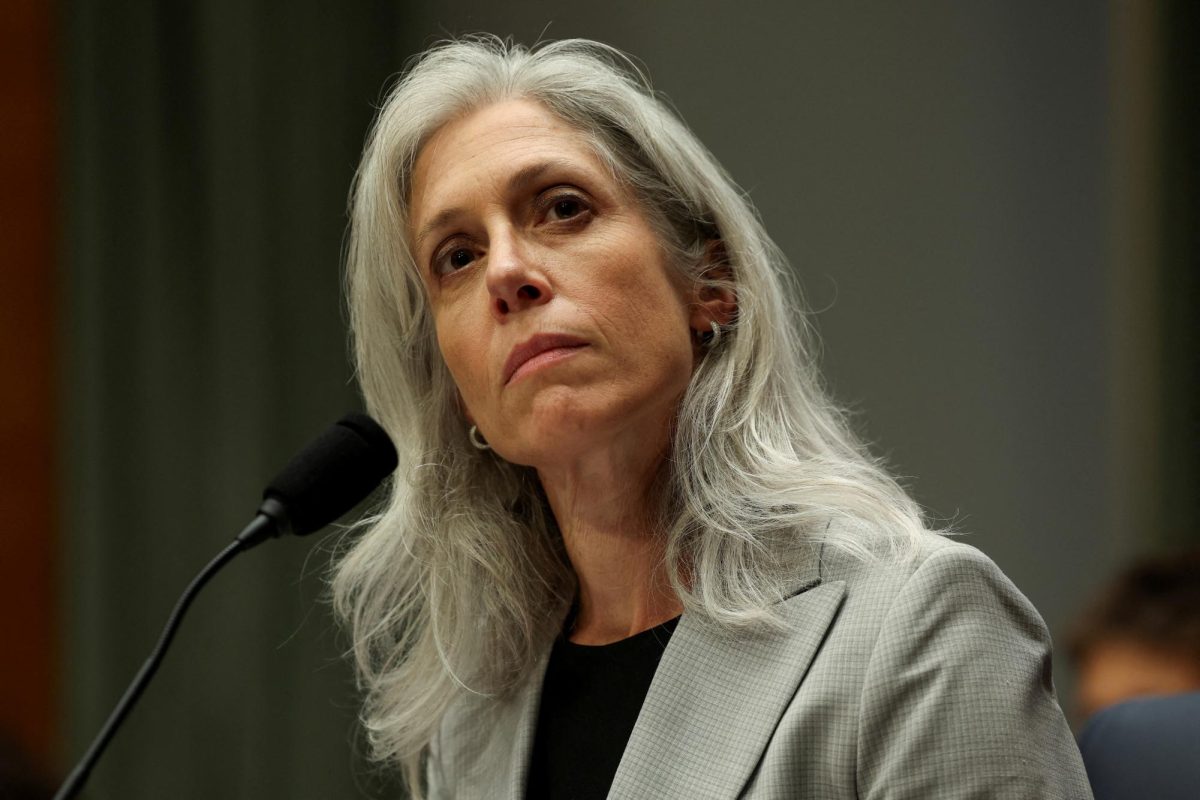 Susan Monarez, U.S. President Donald Trump's nominee to be director of the Centers for Disease Control and Prevention, testifies before a Senate Health, Education, Labor, and Pensions Committee confirmation hearing on Capitol Hill in Washington, D.C., U.S., June 25, 2025. REUTERS/Kevin Mohatt