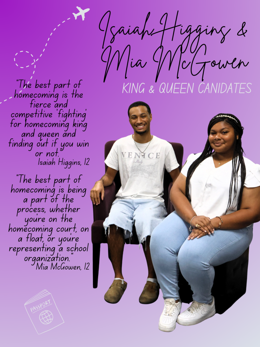 SENIOR KING AND QUEEN CANDIDATES