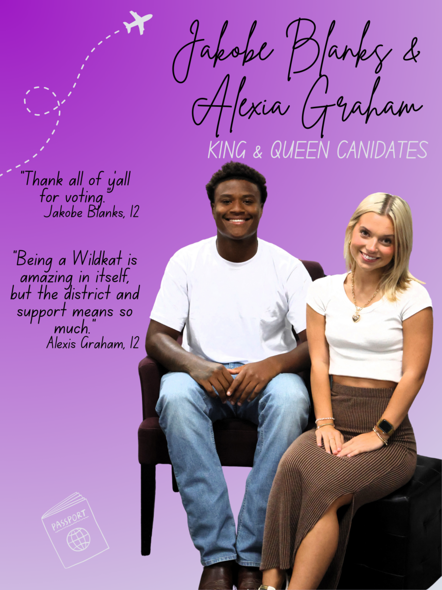 SENIOR KING AND QUEEN CANDIDATES