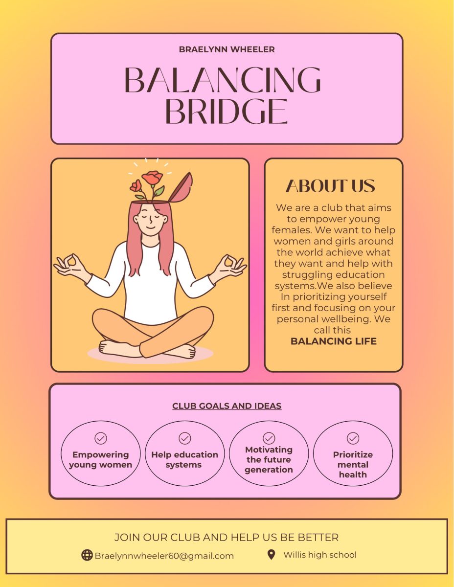 BALANCE BRIDGE. The club aims to create a safe space for open and honest conversations, while encouraging girls to develop confidence and leadership skills.