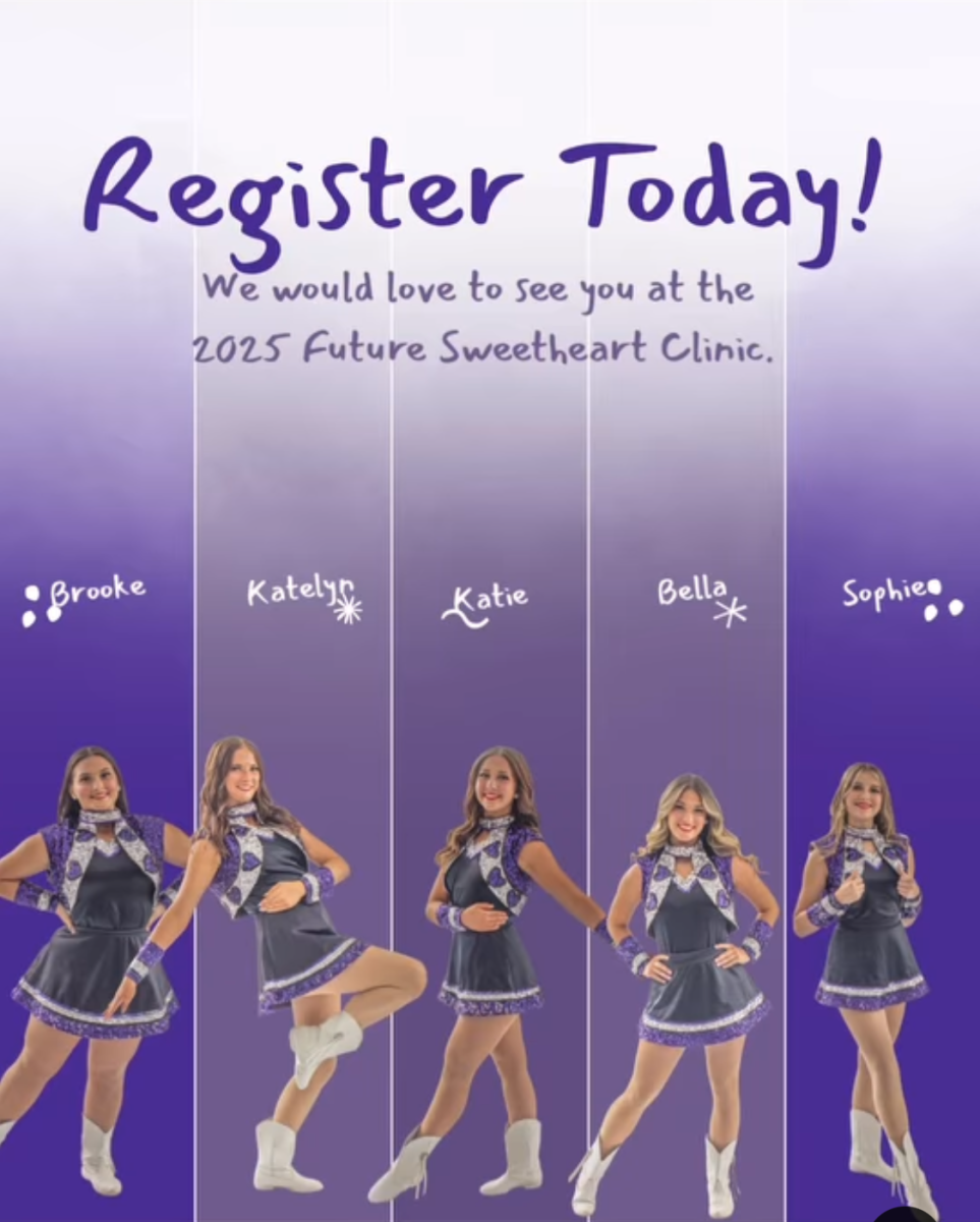 ALL GROWN UP.  Many of the current Sweethearts were once a part of the Future Sweetheart Clinic. 