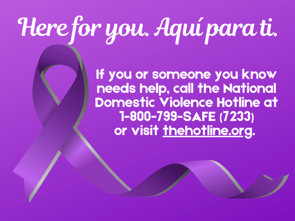 HERE FOR YOU. The National Domestic Violence Hotline is always ready to help. The site, in English and Spanish, offers help via chat, phone call or AI chat.